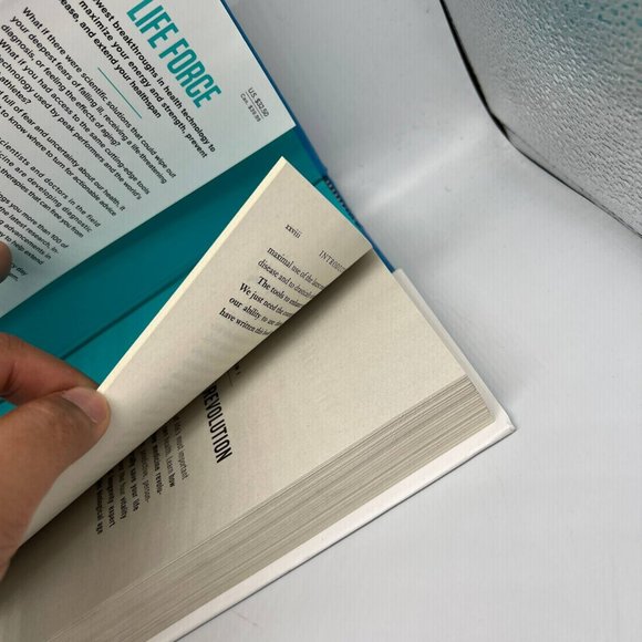 Life Force: How New Breakthroughs in‎ Precision ...Tony Robins Book Hardcover - Picture 8 of 10